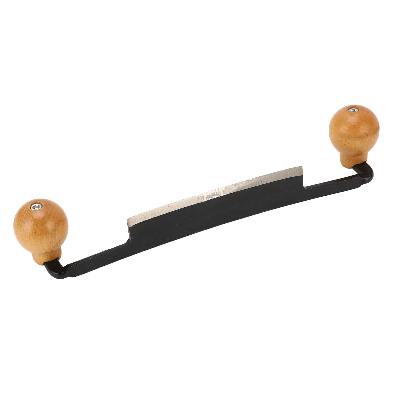 Cuchillo de Afeitado Profesional con Doble Hoja de Acero de Tungsteno - Herramienta de Carpintería para Corte Preciso y Duradero, Filo Recto Incisivo para Trabajos en Madera