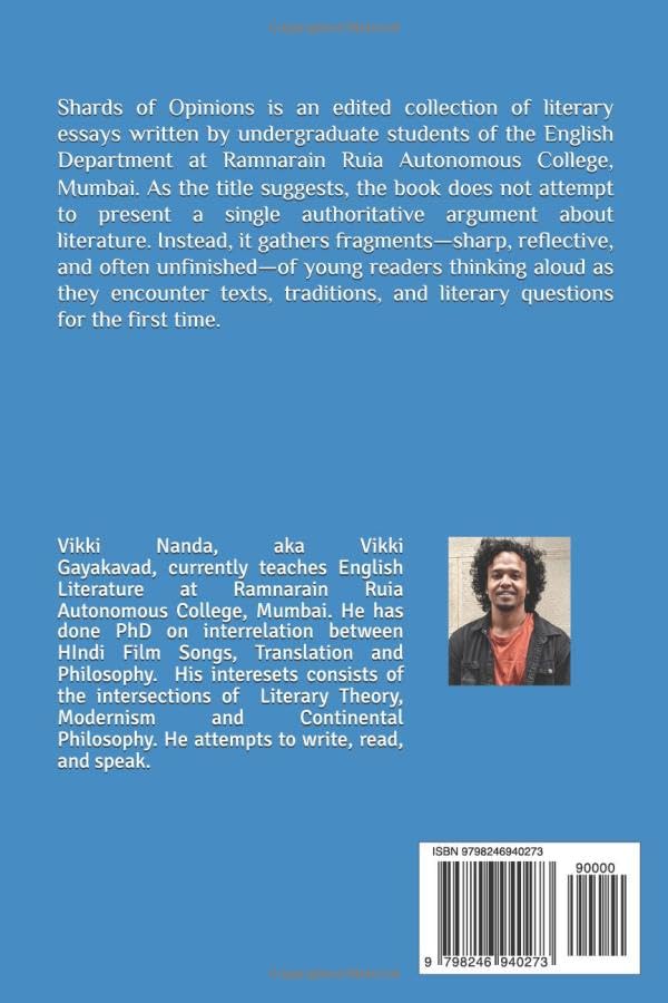 Image of Shards of Opinions: Essays on Literature
