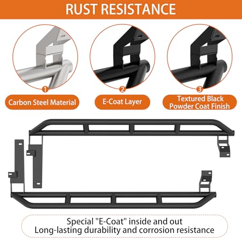 Estribos Tubulares para Subaru XV Crosstrek 2013-2017 miniatura 6