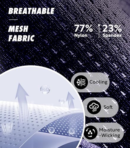 Separatec Mens Boxer Shorts Breathable Quick Dry Mesh Boxers for Men Moisture Wicking Soft Loose Fit Men's Underwear 3 Pack2