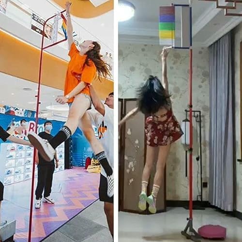 Vertical Jump-Trainer con base estable para evitar accidentes en pruebas de salto 3