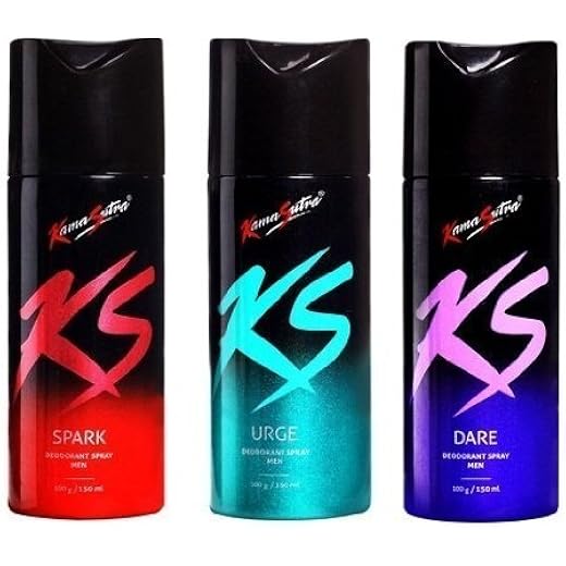 Kama Sutra Spark Deodorant 150ml - Pack of 3