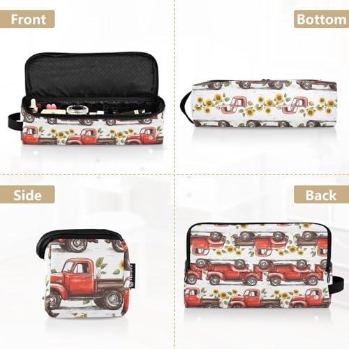 Bolsa organizadora para herramientas de cabello CWUPZAY con tapete resistente al calor de 37 x 10 x 10 cm miniatura 5