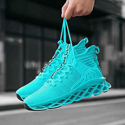 Image of Hello MrLin Men's Running Shoes Non Slip Athletic Tennis Walking Blade Type Sneakers Hip Hop