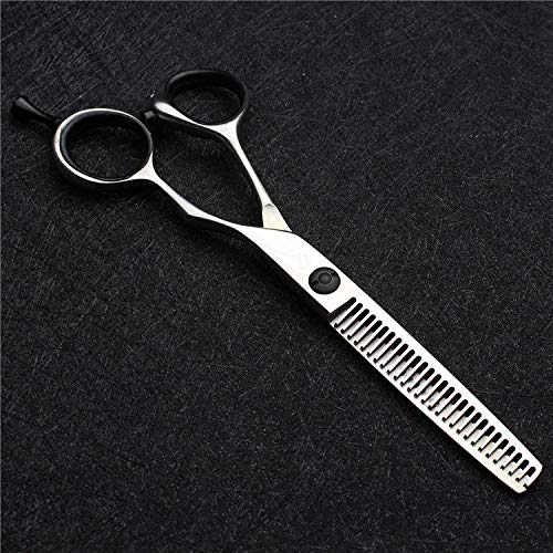 Barber Ciseaux Set Avec Étui En Cuir, Dilution De Coupe De Cheveux Professionnel De Sharp Ciseaux -Longueur 5,5 Pouces, Coiffure Parfaite Ciseaux Pour Les Hommes Et Les Femmes