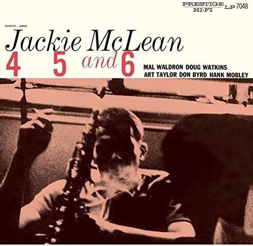 JACKIE MCLEAN - 4 5 And 6 - Disque CD