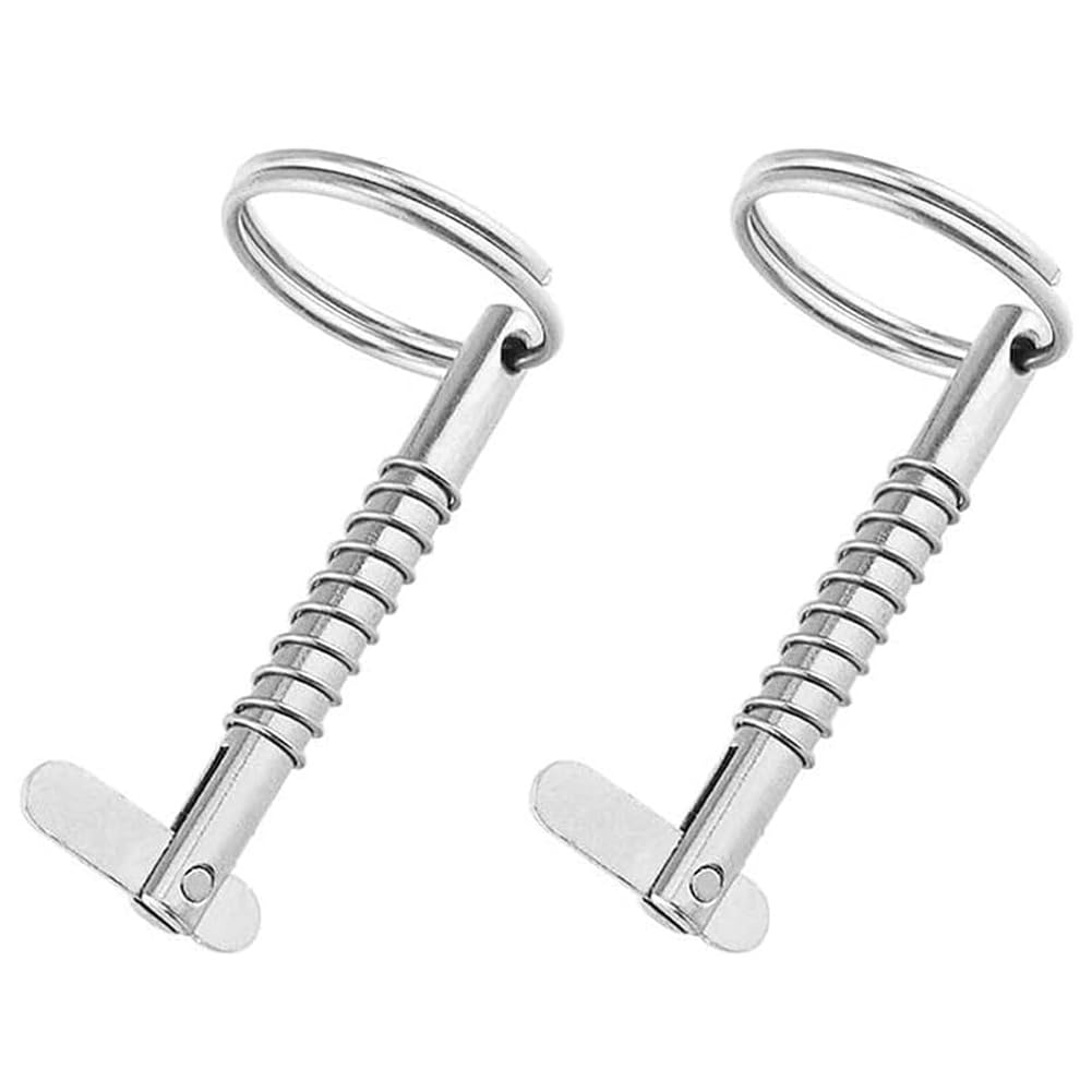Perno A Sgancio Rapido In Acciaio Inossidabile 316 For Cerniera Del Ponte Superiore Bimini For Barche 6,3x76 Mm
