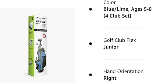 Miniatura 8 de Orlimar Golf ATS - Juego de palos de golf para niños con bolsa de soporte, para niños de 12 años en adelante, mano derecha e izquierda