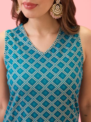 Image of Globus Women Kurta Set (3641109001 White S)