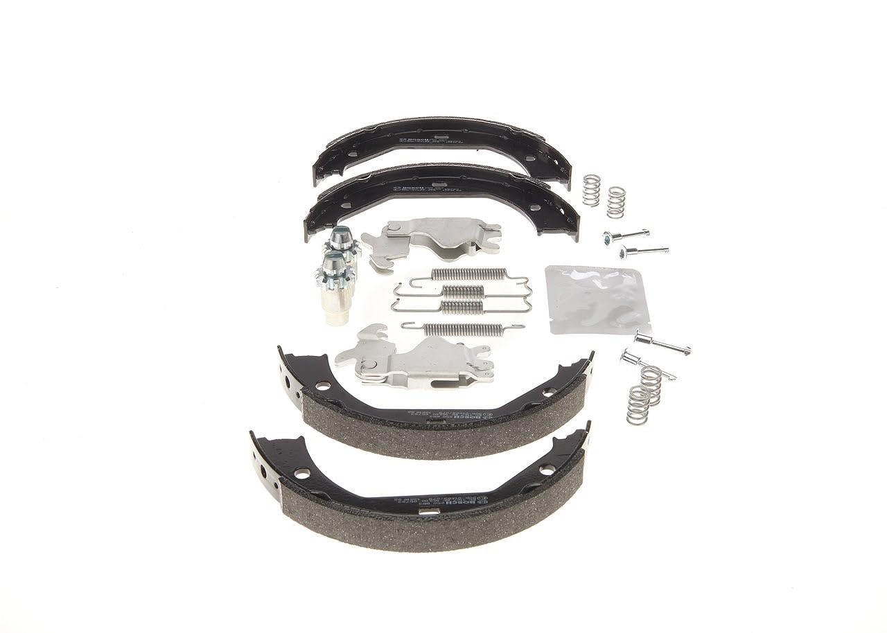 BOSCH Bremsbackensatz, Feststellbremse 0204113806 Kompatibel mit: BMW 1, 1, 1 Cabriolet, 1 Coupe, 2 Coupe, 3, 3, 3, 3 Cabriolet, 3 Cabriolet, 3 Coupe, 3 Coupe, 3 Gran Turismo, 3 Touring, 3 Touring