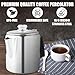 melairo Cafetera Percoladora Multiusos con Perilla de Vidrio Resistente Al y Manejar de Gel de SíLice Imagen de melairo Cafetera Percoladora Multiusos con Perilla de Vidrio Resistente Al y Manejar de Gel de SíLice
