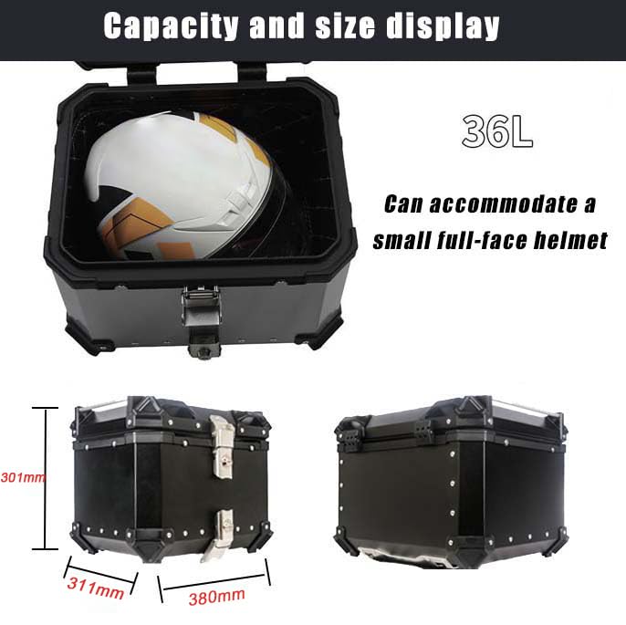 BLAFT Motorcycle Top Box for Triumph Tiger 800 XC 800 XCX XCa XR BLAFT Motorcycle Top Box for Triumph Tiger 800 XC 800 XCX XCa XR