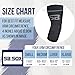 SB SOX Compression Elbow Brace (Pair) – Great Support, Stays in Place – for Tennis Elbow, Tendonitis, Arthritis, Golfers Elbow – Perfect for Weightlifting, Sports, Any Use (Solid Black, Medium)
