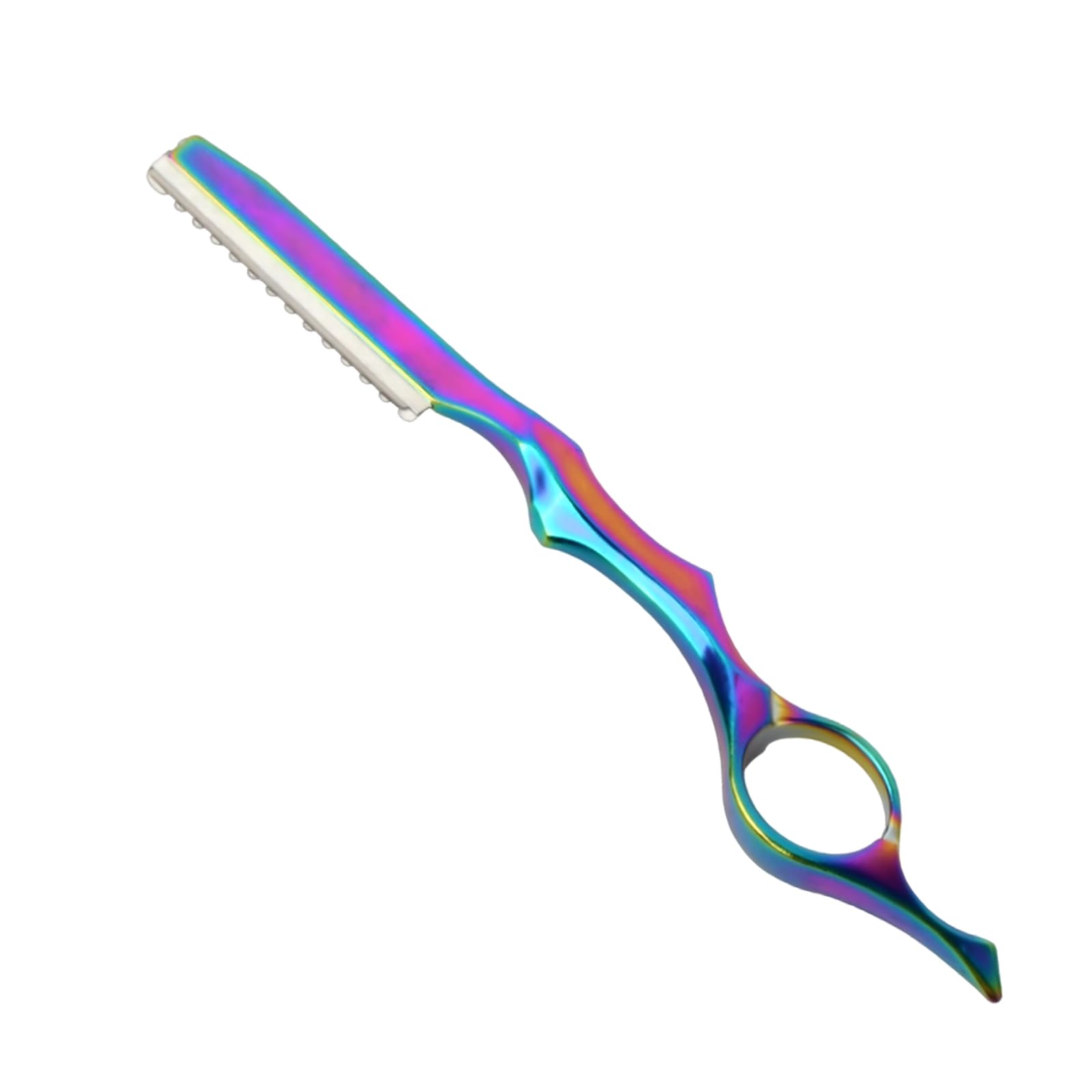 Cuchillo para adelgazar el cabello de Peine, recorte de cabello, Peine de Afeitar de Corte de Texturización de Pelo,Cuchilla de Afeitar de Peinado de Pelo, Estilista de peluquería Navaja de Afeitar