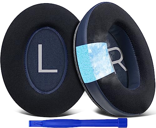 SOULWIT Cooling Gel Ear Pads Cushions Replacement for Bose QuietComfort 45 (QC45)/QuietComfort SE (QC SE)/New Quiet Comfort Wireless Over-Ear Headphones