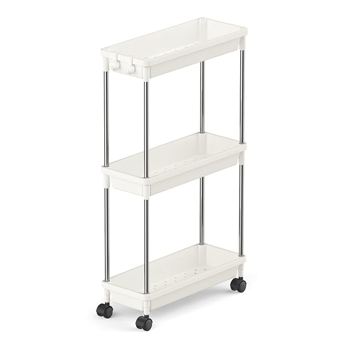 Buy Lifewit Slim Storage Rolling Cart for Gap Narrow Space, 3 Tier