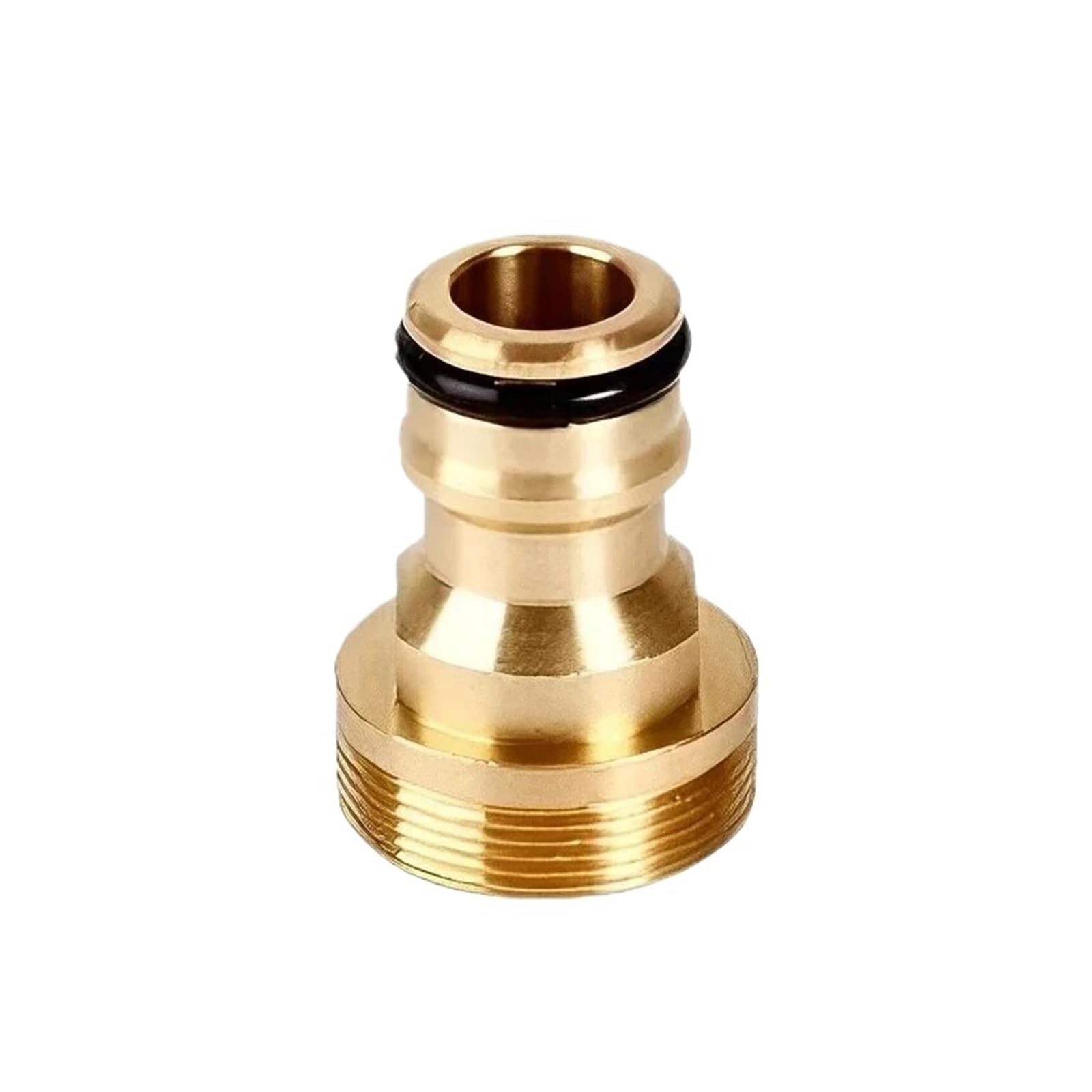 Conector De Grifo Latón Universal 1/2/4 Piezas | Anillo de sellado interno a prueba de fugas for un suministro de agua estable(4Pcs)