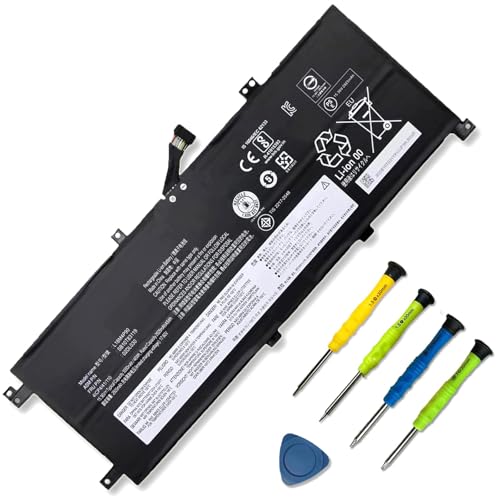 SUNNEAR L18M4P90 L18C4P90 Laptop Battery Compatible with Lenovo ThinkPad L13 Yoga Series Notebook L18D4P90 02DL030 02DL031 02DL032 SB10T83119 SB10T83120 SB10T83121 15.36V 46Wh 3000mAh 4-Cell