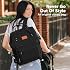 KeaBabies Baby Wrap Carrier and Diaper Bag Backpack - All in 1 Original Breathable Baby Sling, Hands Free Baby Carrier Sling - Waterproof Multi Function Baby Travel Bags