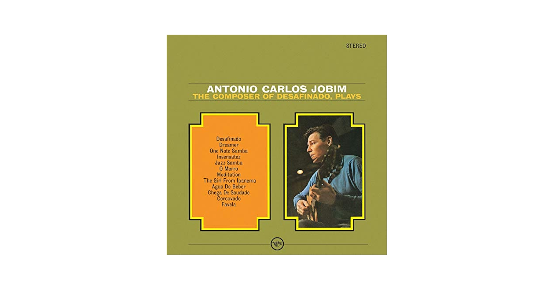 ANTONIO CARLOS JOBIM/DESAFINADO,PLAYS/米盤 Antonio Carlos Jobim - The Composer Of Desafinado, Plays