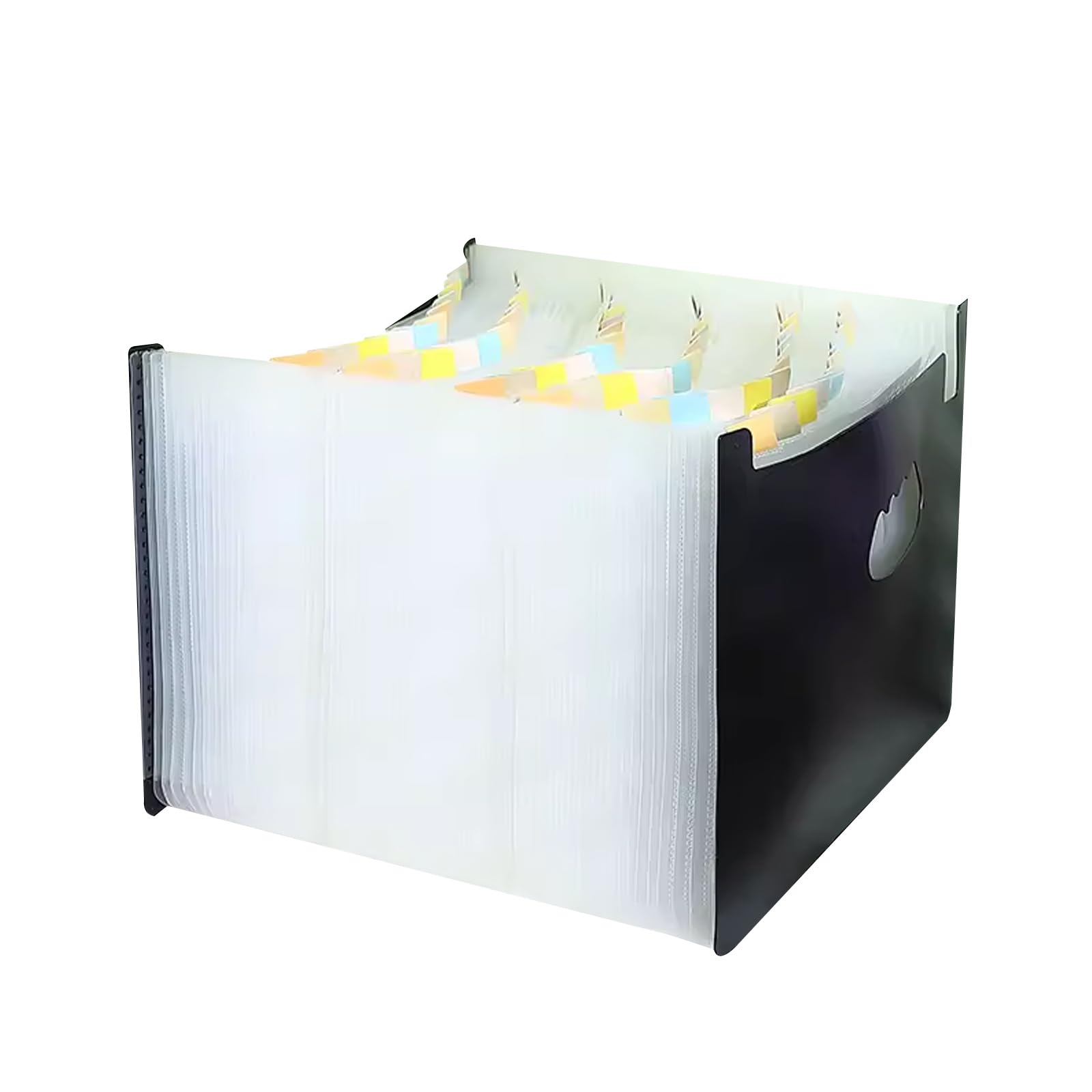 Carpetas, organizador de archivos, Carpeta de archivos expandible A4, carpeta de documentos archivadora de acordeón, bolsillo interior transparente, gran capacidad ampliable/72 bolsillos