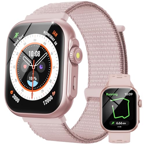 Parsonver Smartwatch Uomo Donna con GPS Integrato, Effettua/Risposta Chiamate, Orologio Smartwatch con 30M Nuoto Impermeabile, Contapassi, Cardiofrequenzimetro, Sonno, Fitness Tracker per Android iOS
