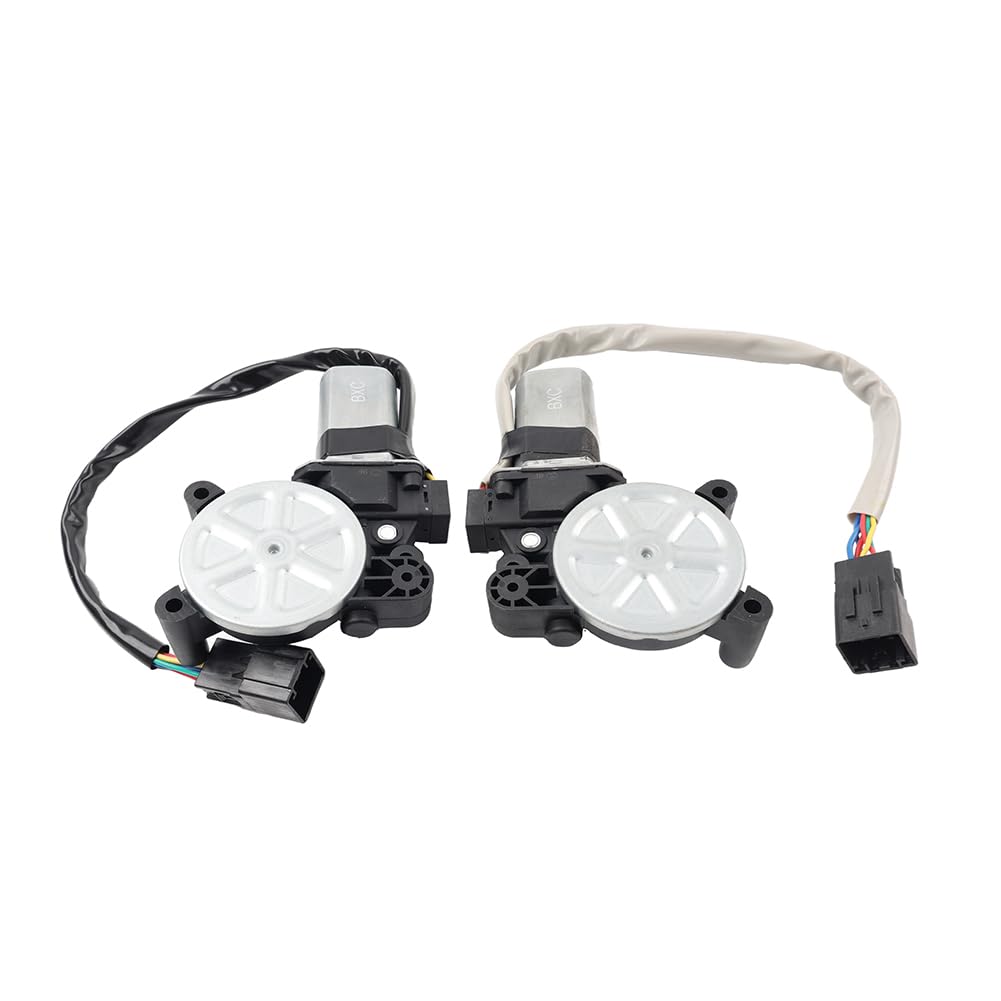 Lirun 1 Pair CVH500040 Electric Power Window Regulator Assembly Front Car Accessories Metal Left & Right Front for LR2 Sport Utility 2006-2015