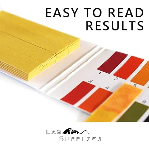 Miniatura 4 de Litmus - Tiras de prueba de pH, aplicación universal (pH 1-14), 20 paquetes de 100 tiras