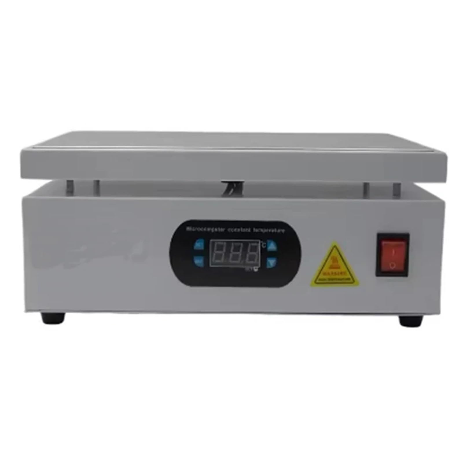 Agitatore Magnetico, 300 * 300mm Stazione di Riscaldamento Elettronica Piastra Calda Tavolo Piattaforma Preriscaldamento 0~400 ℃ for BGA PCB SMD LCD del telefono Touch Screen Riparazione