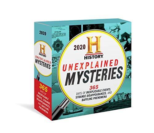 2020 History Channel Unexplained Mysteries Boxed Calendar: 365 Days of Inexplicable Events, Strange Disappearances, and Baffling Phenomena