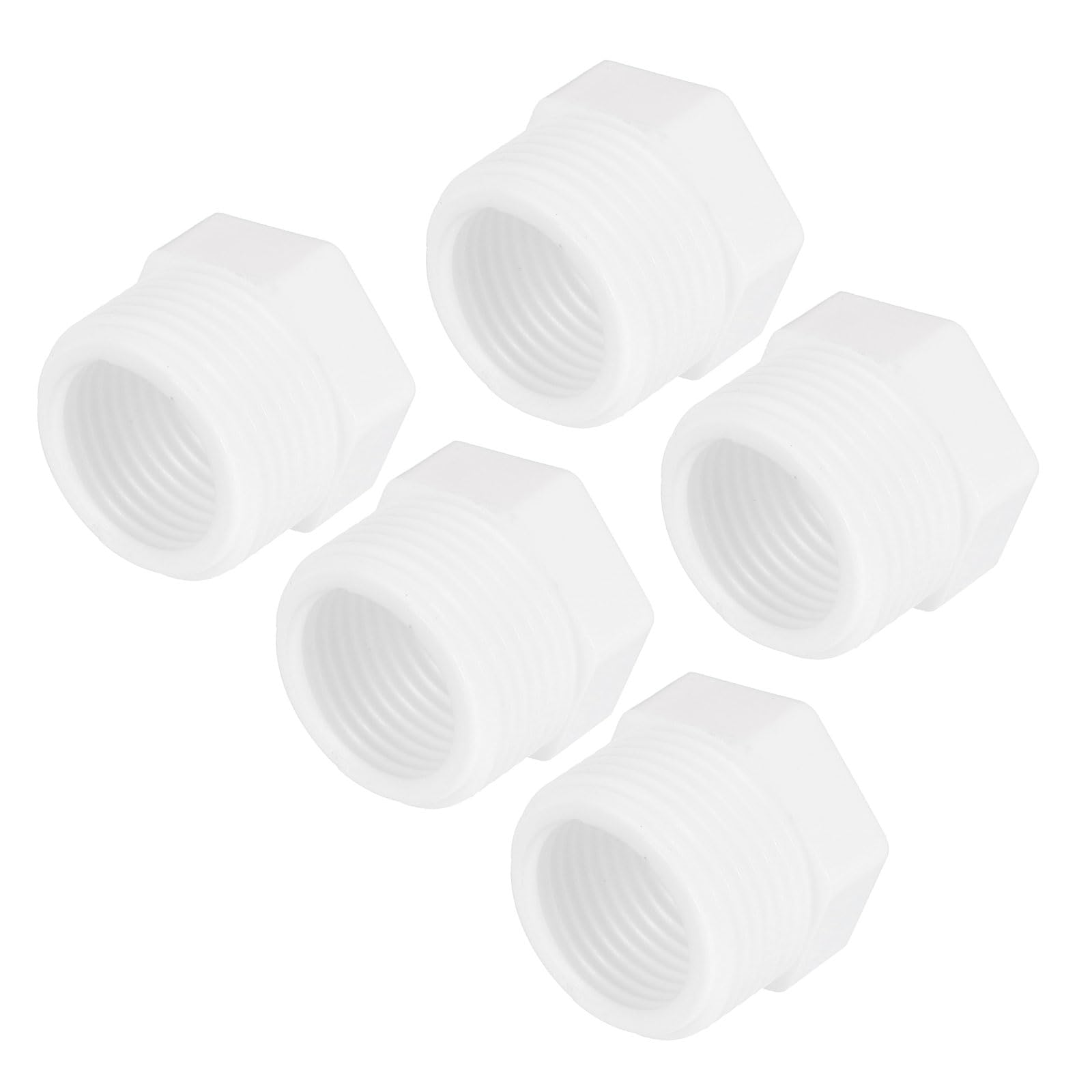 水道継手 Amazon.co.jp: uxcell 5個セット PVC パイプ継手 G3/4インチ