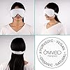 Omved SLEEP EASY Relaxing Travel Eye Mask with Mild Aroma of Herbs and Essential Oils Light Grey