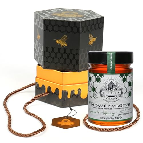 Miel Orgánica Pura de Tomillo Salvaje 450 g