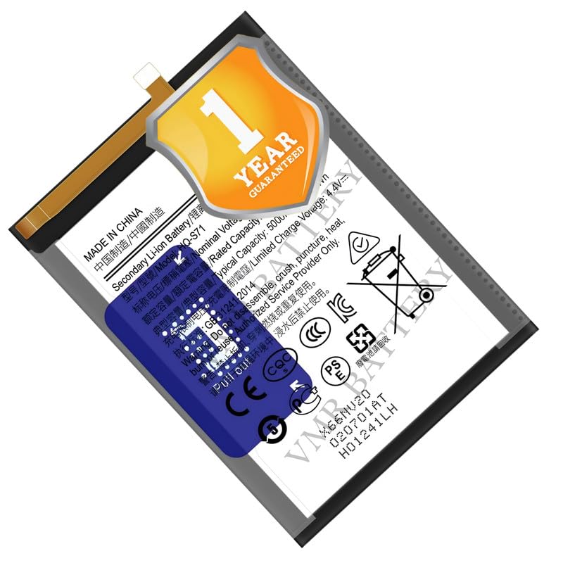 Image of Original HQ-S71 Battery Compatible for Samsung Galaxy M11 (SM-M115F, SM-M115F /DSN, SM-M115M, SM-M115M /DS) - (5000mAh) - 1 Year Warranty K7