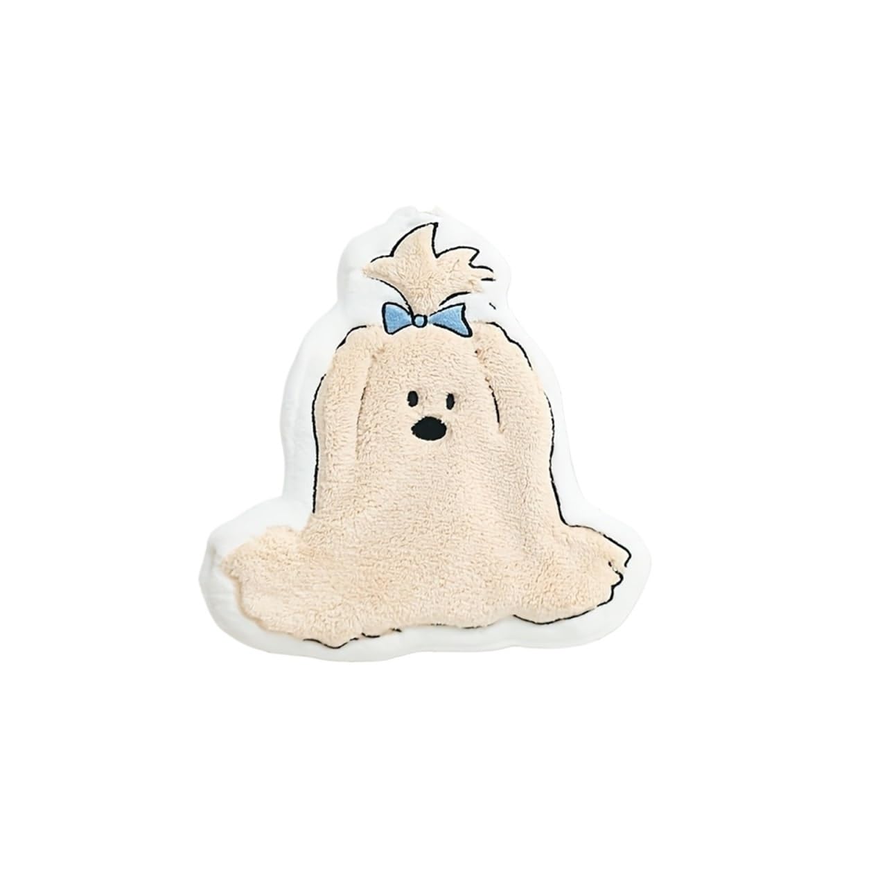 WSQHAO 4pcs Dog Hand Towel Soft Kitchen & Bathroom Absorbent With Hanging Loop for Hand(Color3)