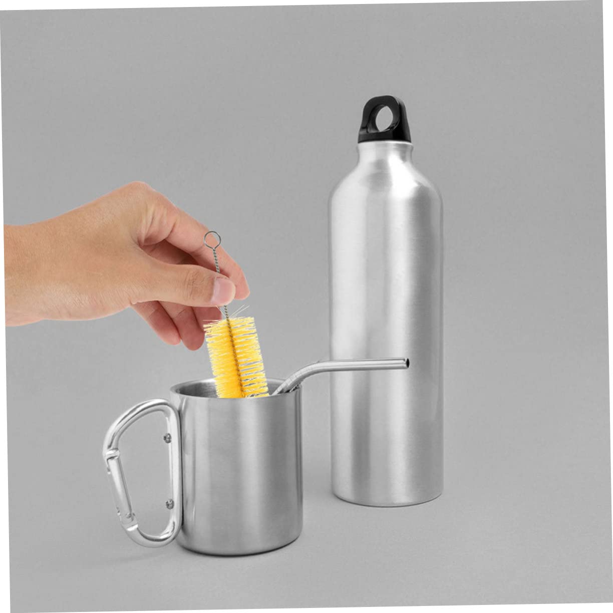 Healeved 36piezas Limpiador De Botellas De Cepillos Multi-funcionales para Biberones y Vasos Herramienta Conveniente para Limpieza De Tuberías Accesorio De Cocina Práctico y Eficaz