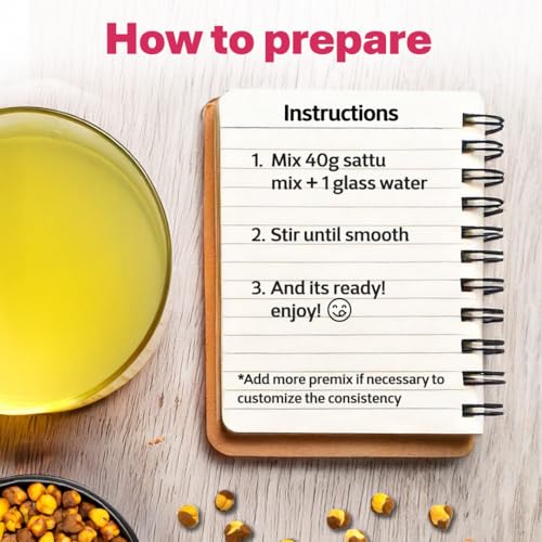 Image of True Elements Sattu Mix Classic (40gm*Pack of 5) - 200gm