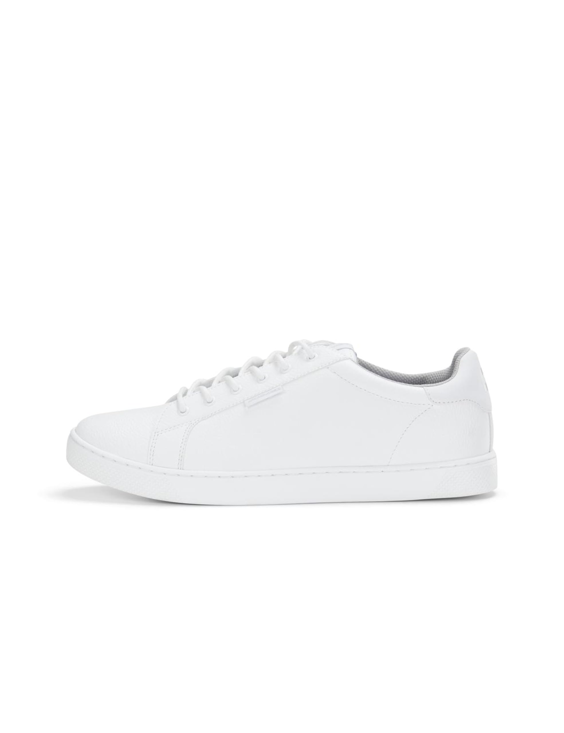 JACK & JONES Jfwtrent Pu Bright White 19 Noos - Scarpe da Ginnastica Basse Uomo, Bianco (Bright White), 44 EU