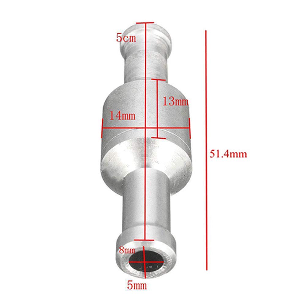 Clapet Anti-Retour 12mm - Pour Eau, Carburant, Air - Plastique