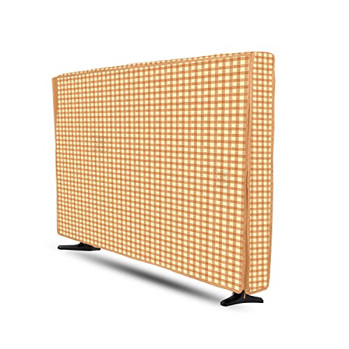 Image of Transparent LCD /LED T.V Protector Cover with Zipper Enclosure for 42 Inch Suitable for All Major Brand & Model (Color-Brown, Size-39x3x24 Inches)