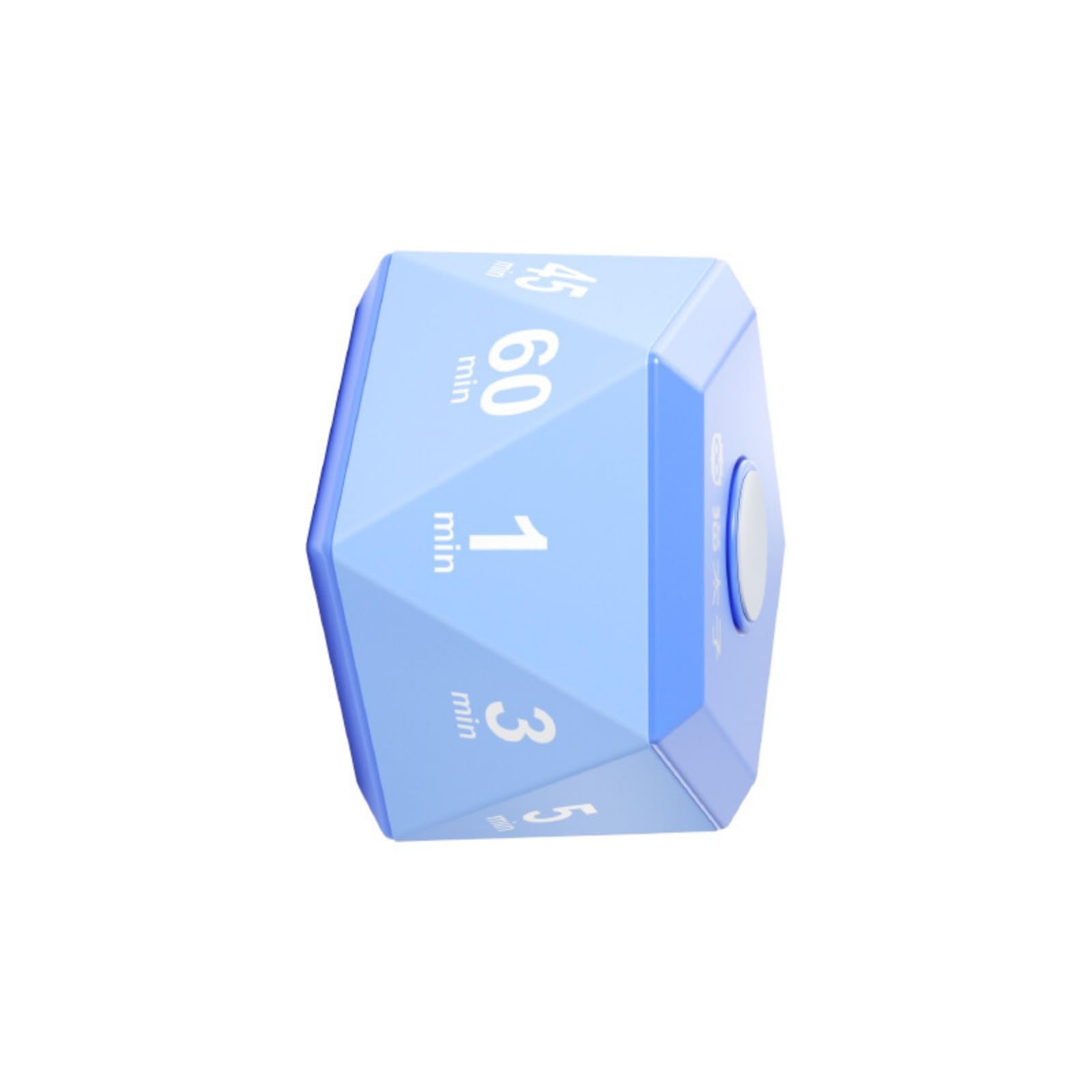 Carotoe Blue Multifuntional Visual Timer Study Classroom Timer Countdown Clock Abs Texture For Education And Culinarys Activity Kitchen