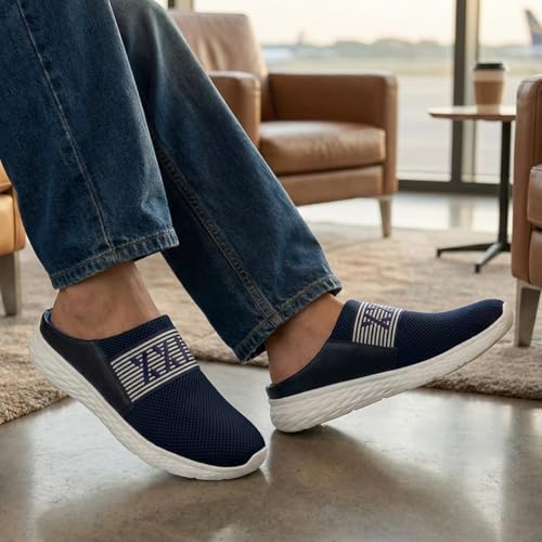 Image of KazarMax Premium Men Stride Mules | Sporty Comfort | Effortless Style | Slip-On Mule for Men