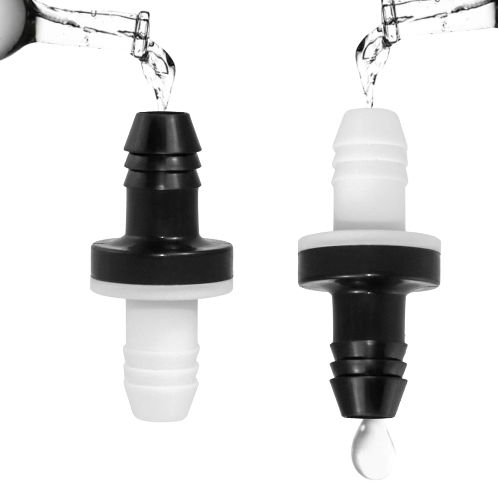 Valvola Di Ritenzione 10mm Per Lavatrici - Antiritorno Con Fascette - Plastica - Foto 7