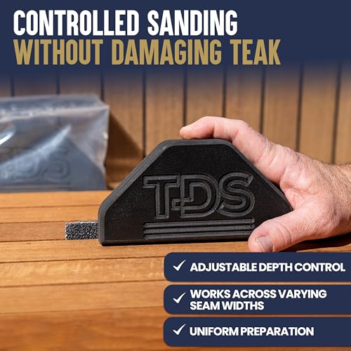 Teakdecking Systems Seam Sander Kit