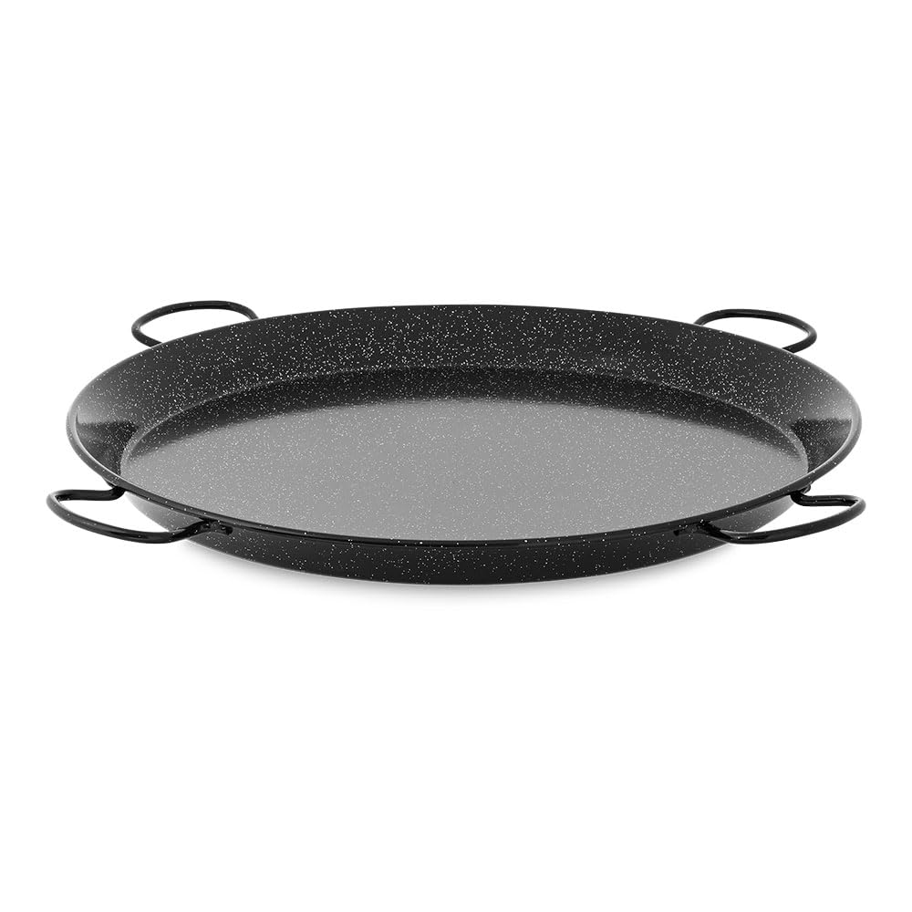 Vaello Campos Black La Valenciana 90Cm Enamelled Steel Paella Pan