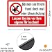Gönnen Sie ihrem Hund eine Pause Kein Hundeklo Hundetoilette - Schild Hunde kacken verboten - Verbotsschild Hundeverbotsschild Verbot Hundeklo Hundekot Hundehaufen Hundekacke