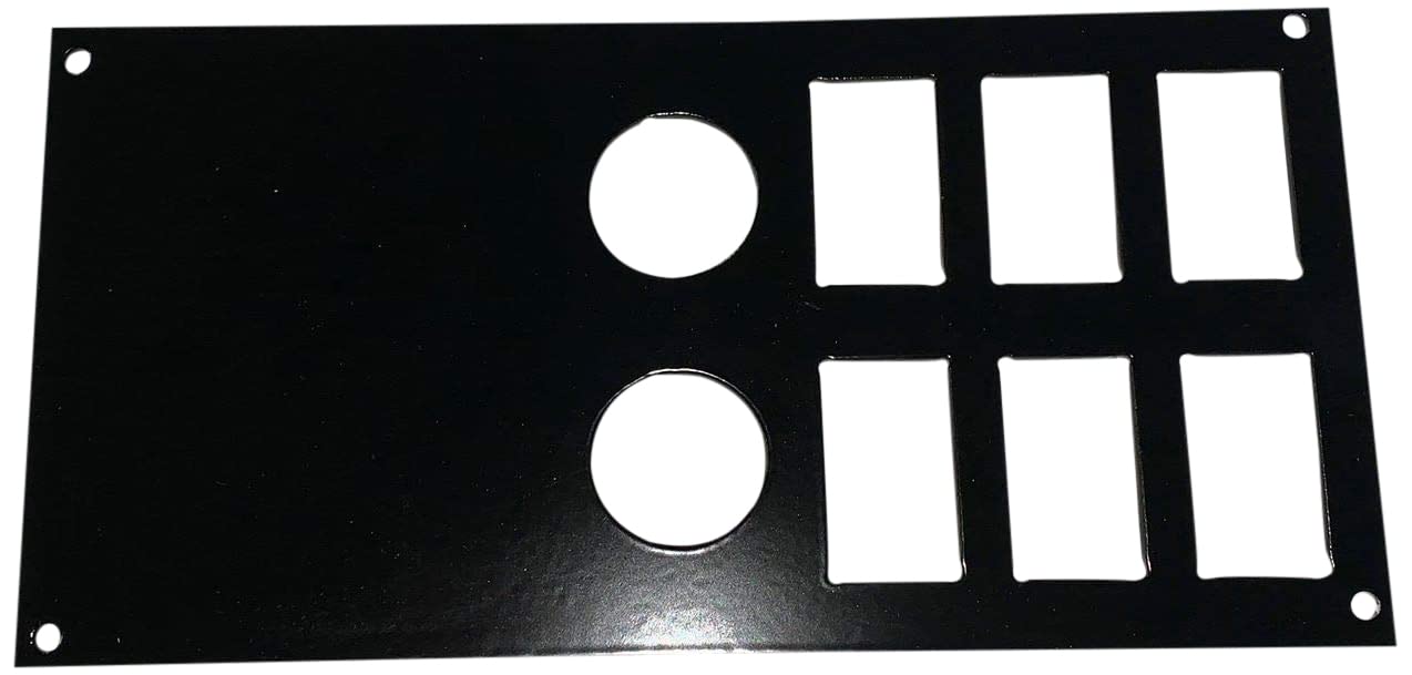 Compatible with Honda pioneer 1000 six switch w/ 2 accessory holes and space for RAM Mount