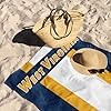 Northwest NCAA West Virginia Mountaineers Unisex-Adult Beach Towel, 30" x 60", Zone Read #2
