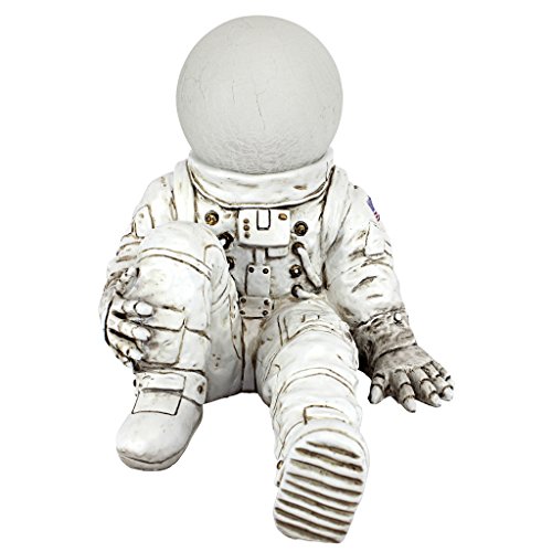 Design Toscano Astronaut at Ease Lighted Sculpture, 11.5 Inch, Full Color