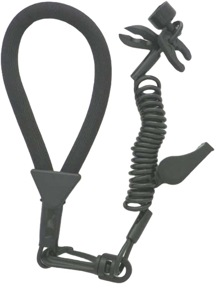 Rareelectrical New Multi-End Wrist Black/Black Lanyard By A3220